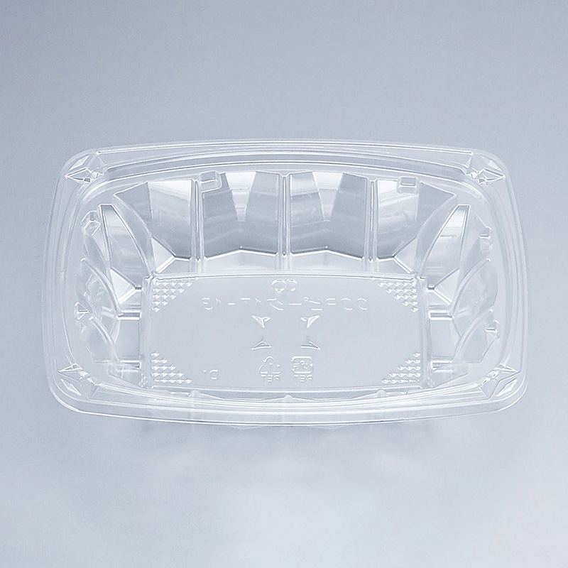 シーピー化成 サラダ容器　COPピーク　本体 17-13  50枚/袋（ご注文単位18袋）【直送品】