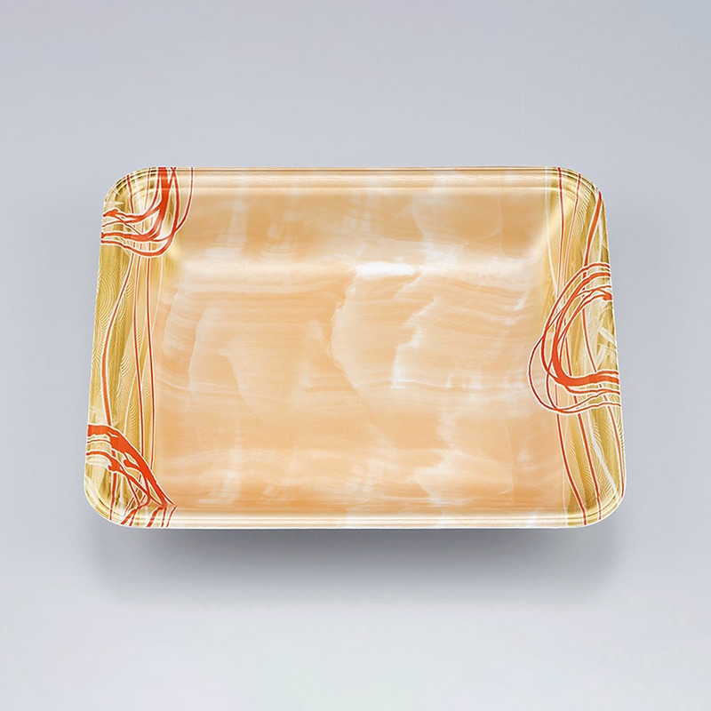 シーピー化成 汎用トレー 新LL 17-30 ゆうすい橙 100枚/袋(ご注文単位12袋)【直送品】