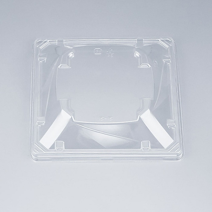 シーピー化成 弁当容器 BFツイスト 外嵌合蓋 15-15 50枚/袋(ご注文単位24袋)【直送品】