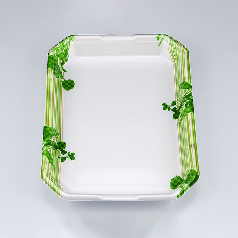 シーピー化成 精肉用トレー L-カク3.5 クレソン 50枚/袋(ご注文単位6袋)【直送品】