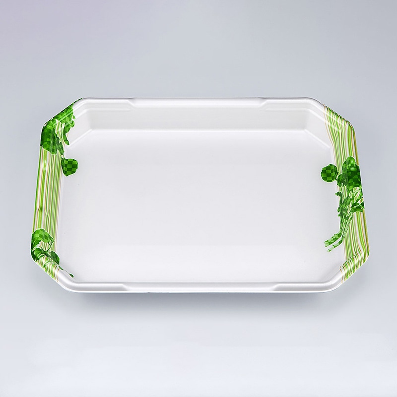 シーピー化成 精肉用トレー L-カク4 クレソン 50枚/袋(ご注文単位6袋)【直送品】