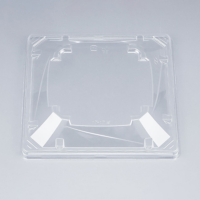 シーピー化成 弁当容器　BFツイスト　浅嵌合蓋 17-17  50枚/袋（ご注文単位18袋）【直送品】