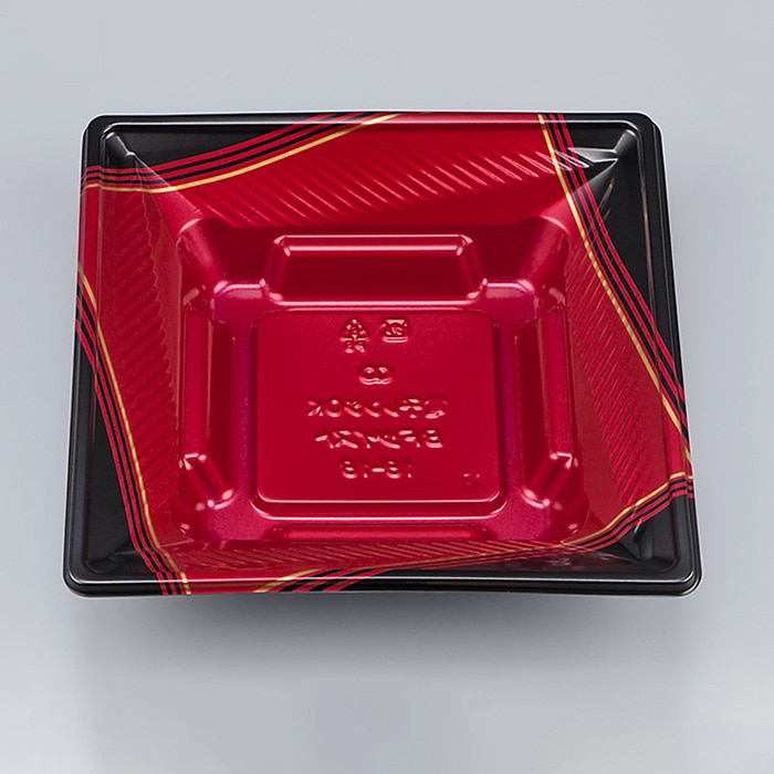 シーピー化成 弁当容器　BFツイスト　本体 18-18 トレブルR 50枚/袋（ご注文単位16袋）【直送品】