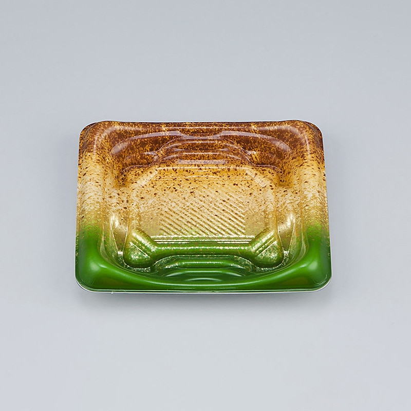 シーピー化成 刺身容器　SFうま盛　本体 1 柚子葉 50枚/袋（ご注文単位40袋）【直送品】