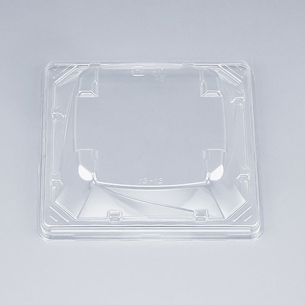 シーピー化成 弁当容器 BFツイスト 外嵌合蓋 13-13 50枚/袋(ご注文単位32袋)【直送品】