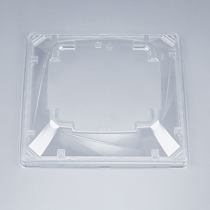 シーピー化成 弁当容器　BFツイスト　外嵌合蓋 18-18  50枚/袋（ご注文単位16袋）【直送品】