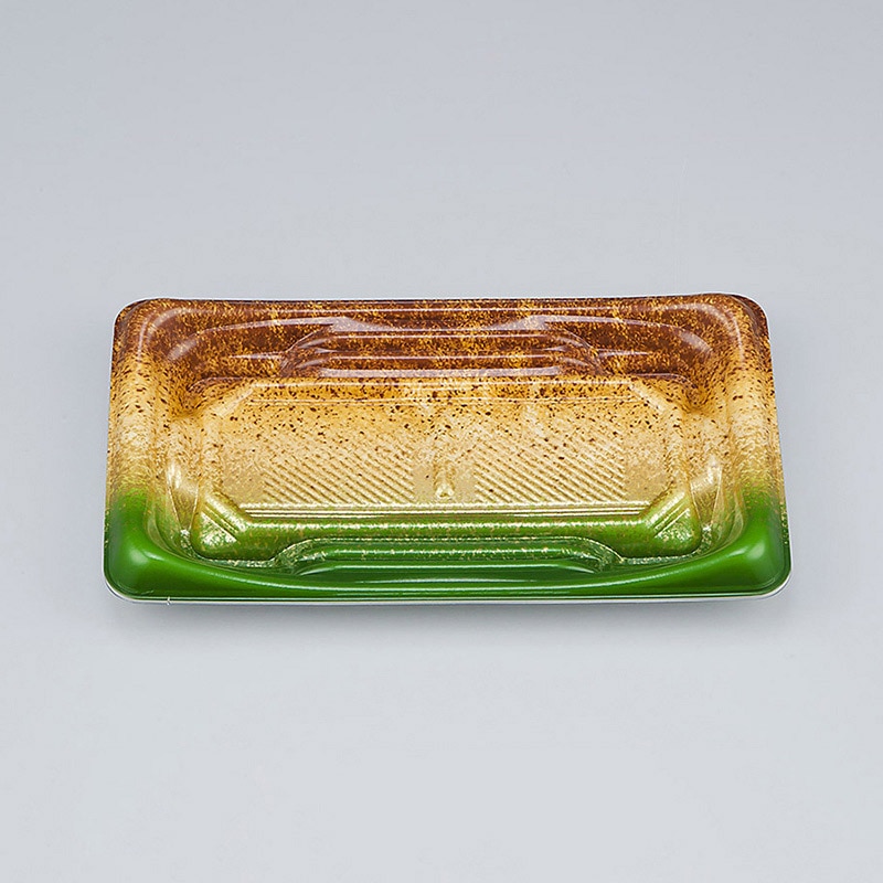 シーピー化成 刺身容器 SFうま盛 本体 2 柚子葉 50枚/袋(ご注文単位24袋)【直送品】