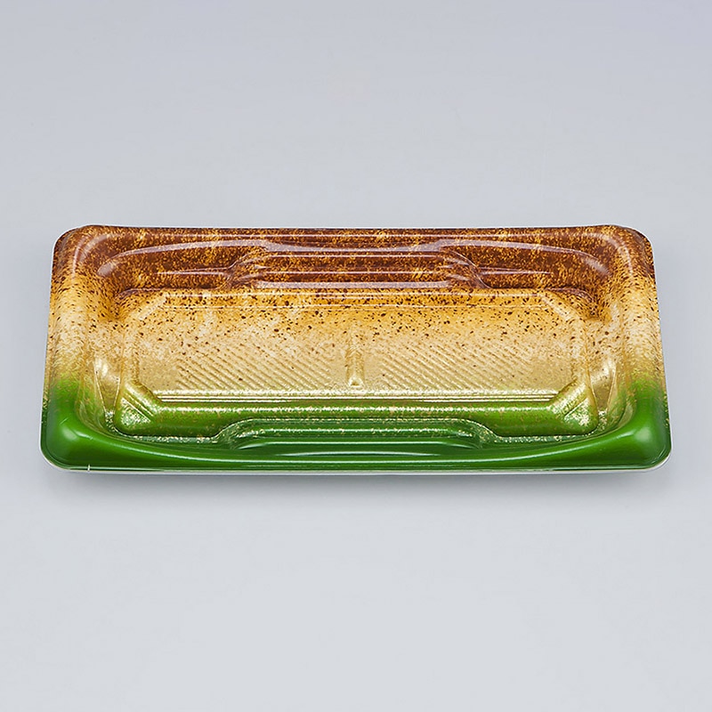 シーピー化成 刺身容器 SFうま盛 本体 2L 柚子葉 50枚/袋(ご注文単位24袋)【直送品】