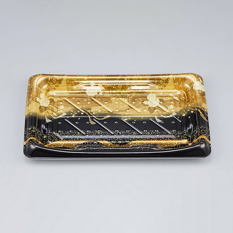 シーピー化成 寿司容器 SFうま皿 本体 25 優 50枚/袋(ご注文単位16袋)【直送品】