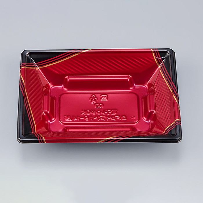 シーピー化成 弁当容器　BFツイスト　本体 19-14浅 トレブルR 50枚/袋（ご注文単位24袋）【直送品】