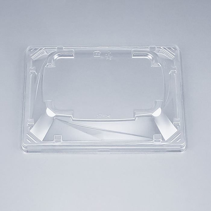 >シーピー化成 弁当容器 BFツイスト 外嵌合蓋 17-14 50枚/袋(ご注文単位24袋)【直送品】