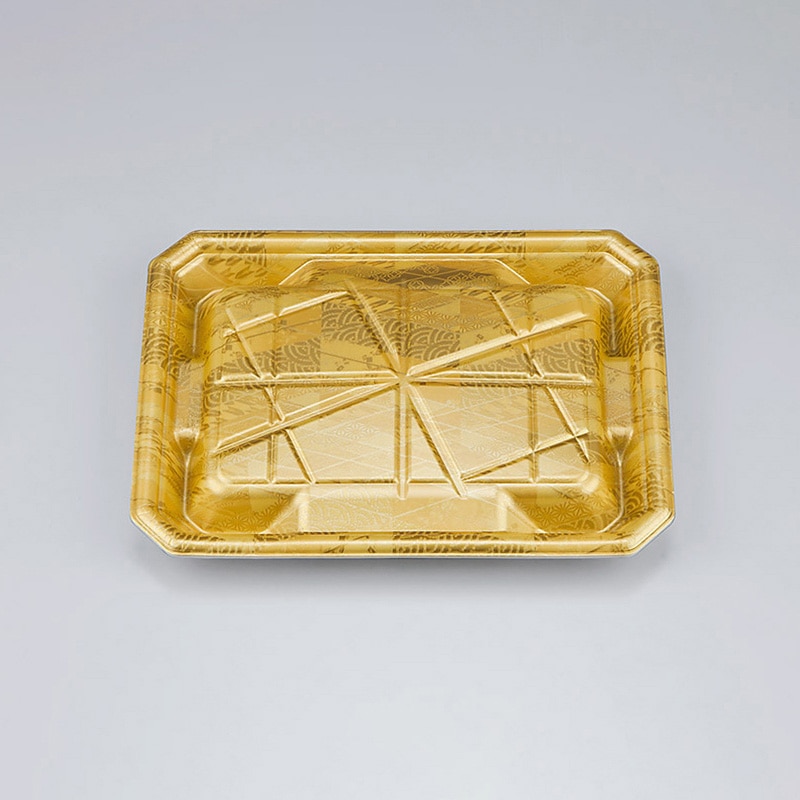 シーピー化成 精肉容器　SFニック　本体 20-15平W 真田金 50枚/袋（ご注文単位18袋）【直送品】