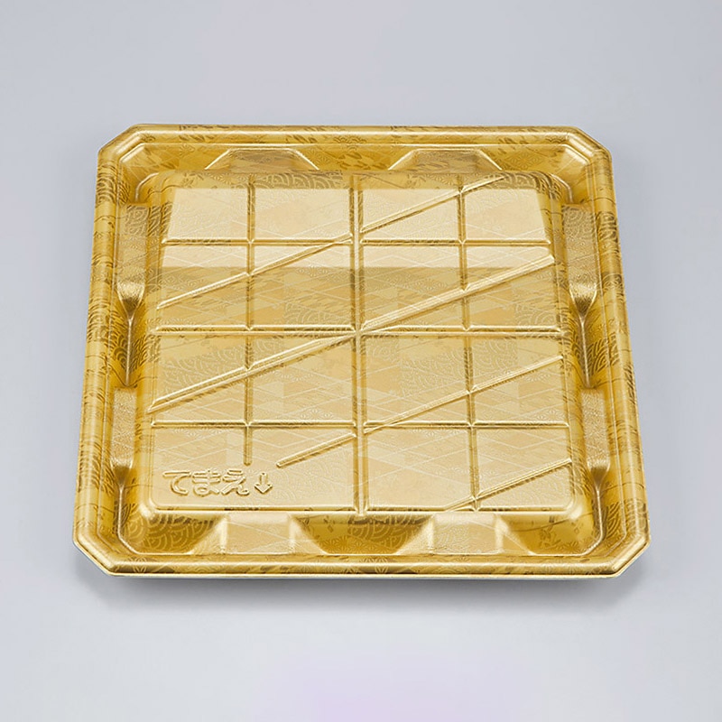 シーピー化成 精肉容器　SFニック　本体 24-24 真田金 50枚/袋（ご注文単位8袋）【直送品】