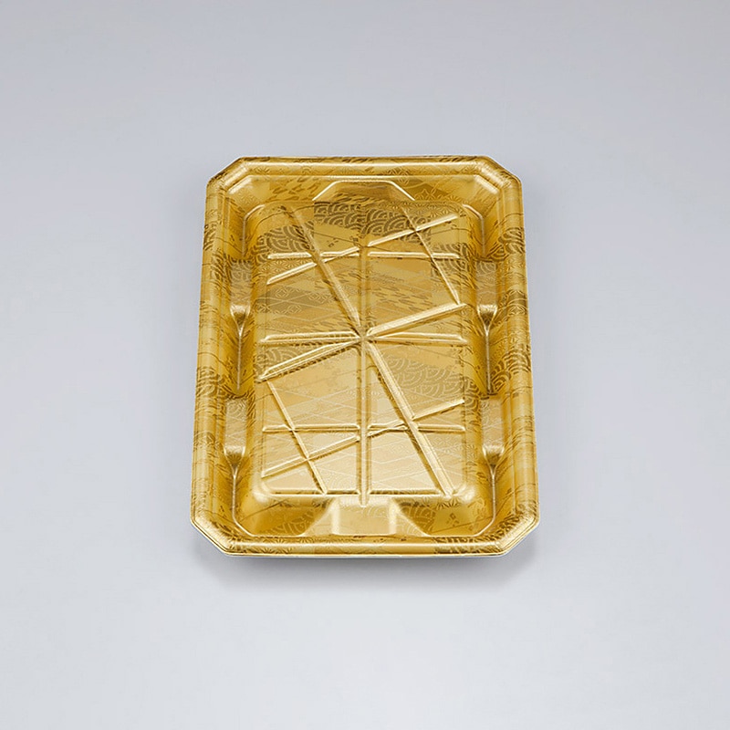 シーピー化成 精肉容器　SFニック　本体 15-22平 真田金 50枚/袋（ご注文単位16袋）【直送品】