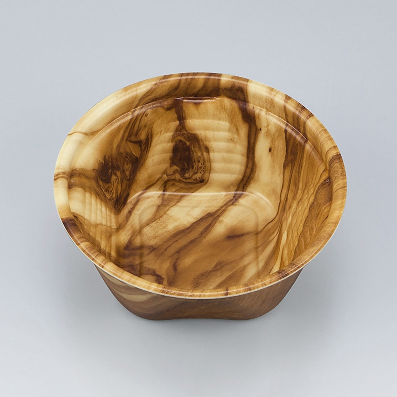 シーピー化成 惣菜容器　NFピッタ　本体 15（S） オリーブ 25枚/袋（ご注文単位18袋）【直送品】