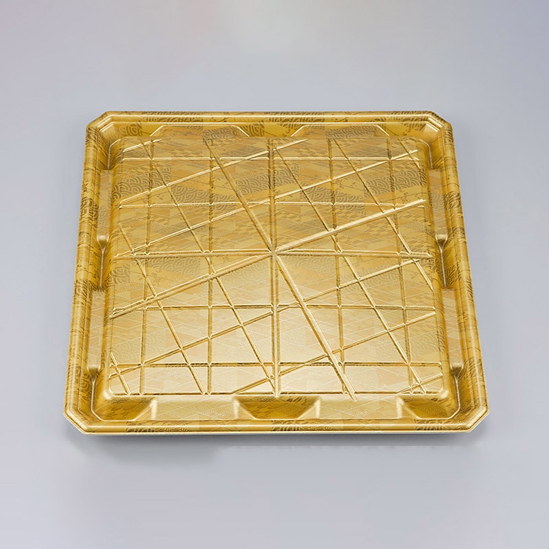 シーピー化成 精肉容器 SFニック 本体 30-30平 真田金 25枚/袋(ご注文単位12袋)【直送品】