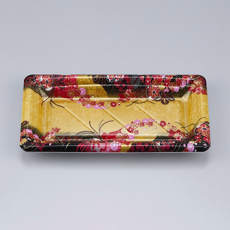 シーピー化成 寿司容器　SF和角　本体 14 祥慶 50枚/袋（ご注文単位24袋）【直送品】