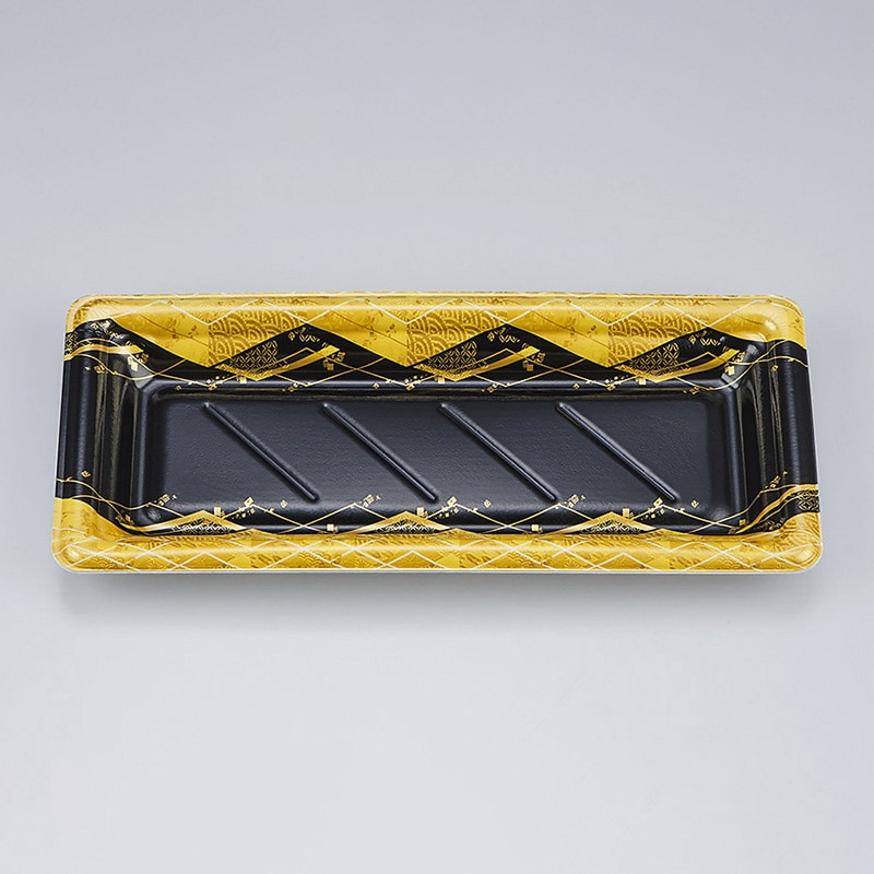 シーピー化成 寿司容器　SF和角　本体 15 菱蒔絵 50枚/袋（ご注文単位24袋）【直送品】