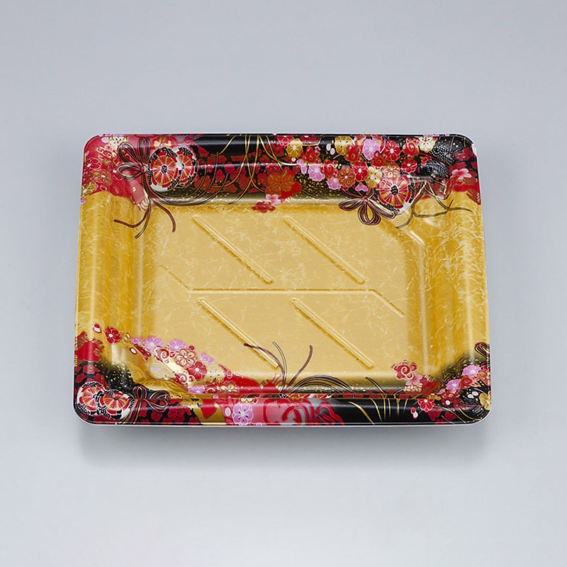 シーピー化成 寿司容器　SF和角　本体 23 祥慶 50枚/袋（ご注文単位24袋）【直送品】