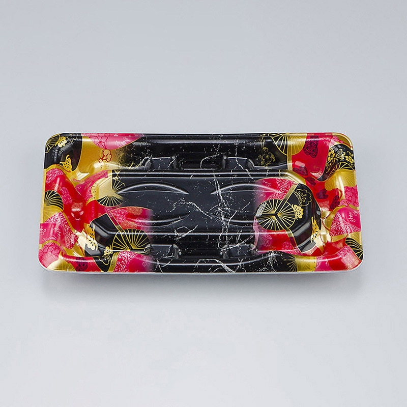 シーピー化成 刺身容器 SF磯浜 本体 2平 吉祥扇 50枚/袋(ご注文単位24袋)【直送品】