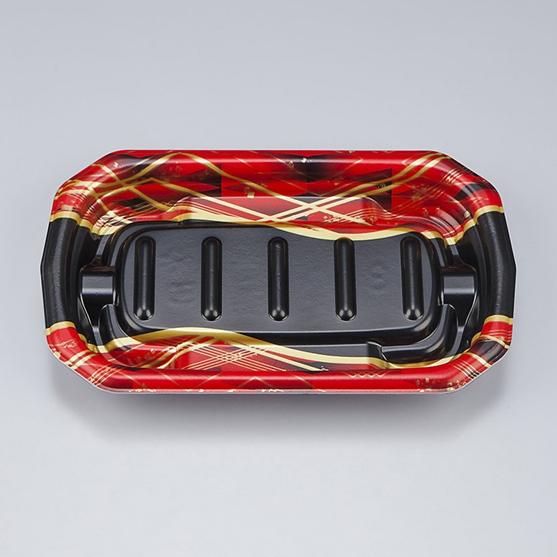 シーピー化成 惣菜容器 TNデリカ内 本体 18 絹小町赤 50枚/袋(ご注文単位18袋)【直送品】