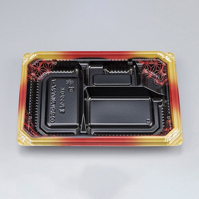 シーピー化成 弁当容器 BFNアルバ 本体 27-1 晶葉 50枚/袋(ご注文単位12袋)【直送品】