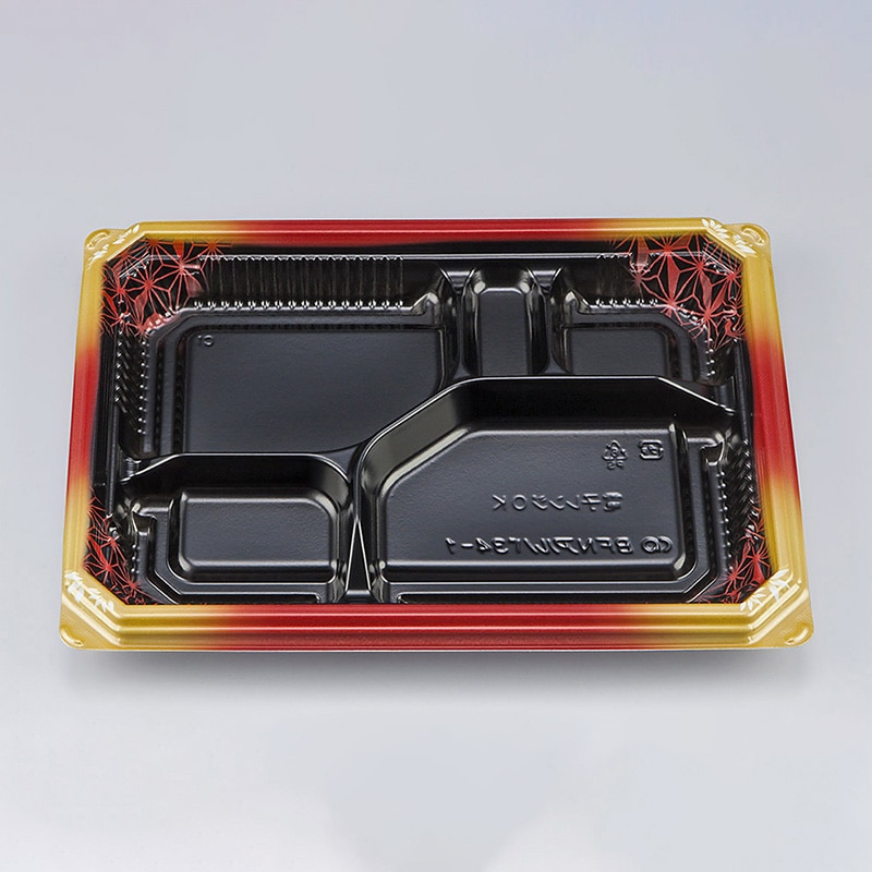 シーピー化成 弁当容器 BFNアルバ 本体 34-1 晶葉 50枚/袋(ご注文単位8袋)【直送品】