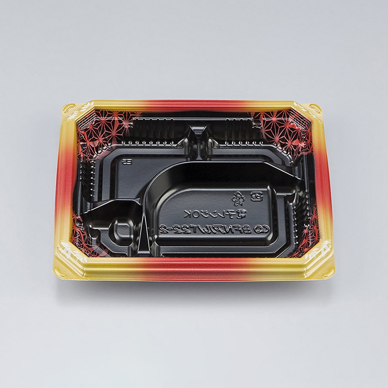 シーピー化成 弁当容器 BFNアルバ 本体 22-2 晶葉 50枚/袋(ご注文単位18袋)【直送品】