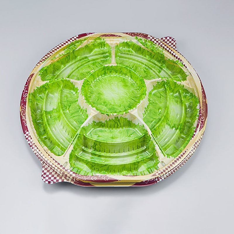 シーピー化成 オードブル容器 NU盛ブル丸 本体 30 アラモード 10枚/袋(ご注文単位20袋)【直送品】