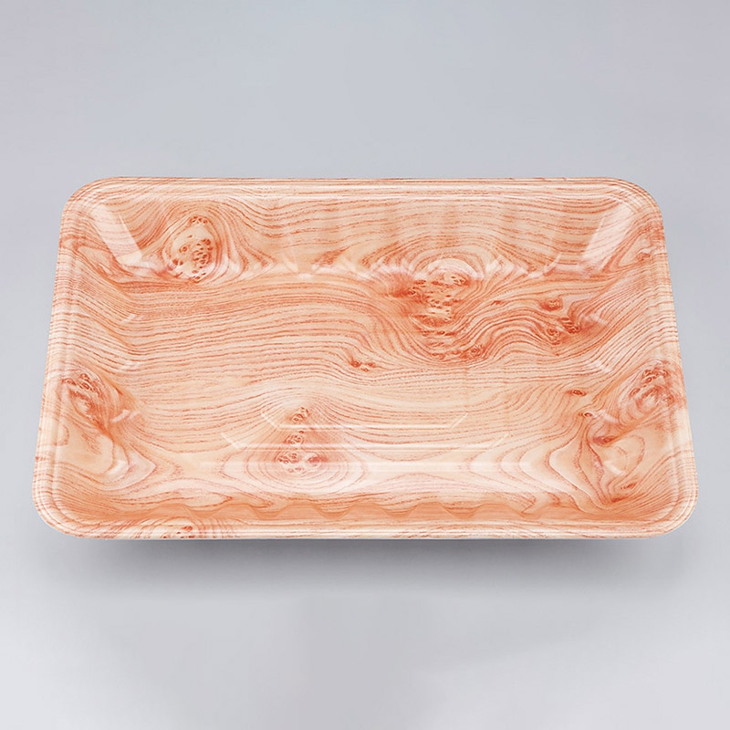 シーピー化成 精肉用トレー 新L大 33-23-38 にれ 50枚/袋(ご注文単位8袋)【直送品】