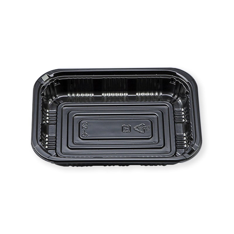 シーピー化成 惣菜容器 CZ-6 BS黒 本体 50枚/袋