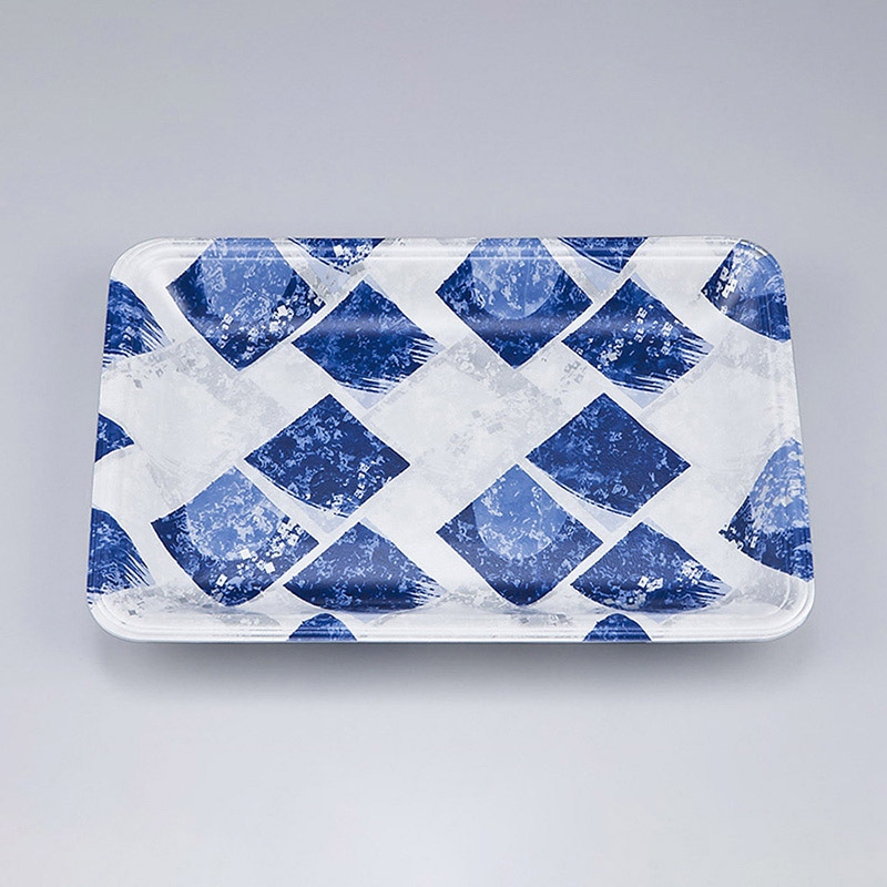 >シーピー化成 汎用トレー 新LQ 17-25 氷角紺 100枚/袋(ご注文単位9袋)【直送品】