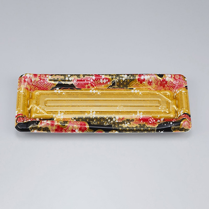 シーピー化成 寿司容器　SF鮨板　本体 15 国風金 50枚/袋（ご注文単位24袋）【直送品】