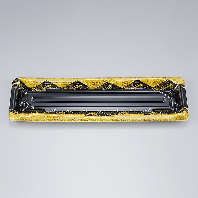 シーピー化成 寿司容器　SF鮨板　本体 18 菱蒔絵 50枚/袋（ご注文単位16袋）【直送品】