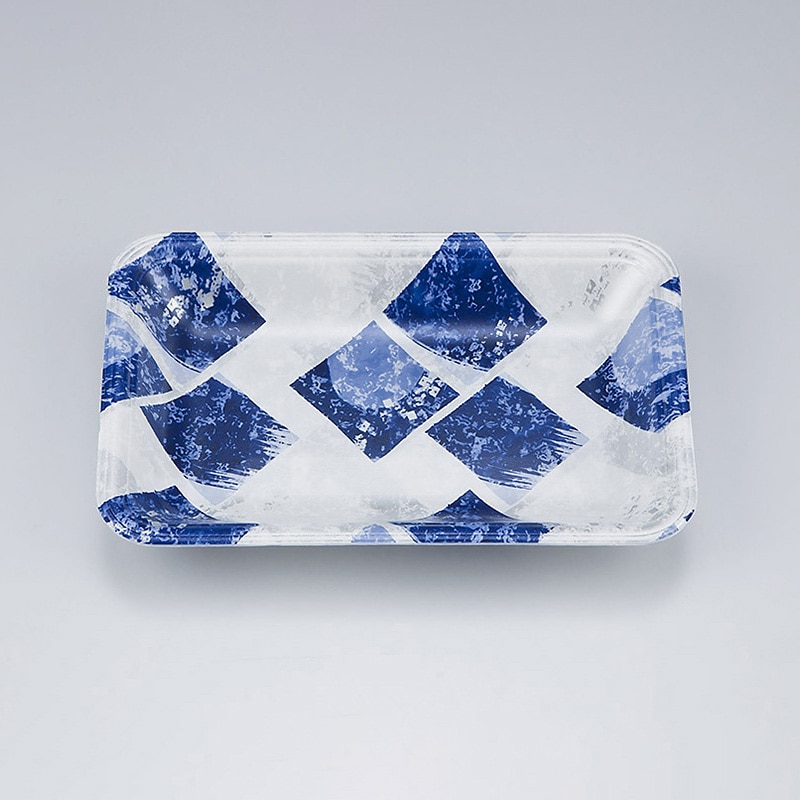 シーピー化成 汎用トレー 新LL 13-25 氷角紺 100枚/袋(ご注文単位18袋)【直送品】