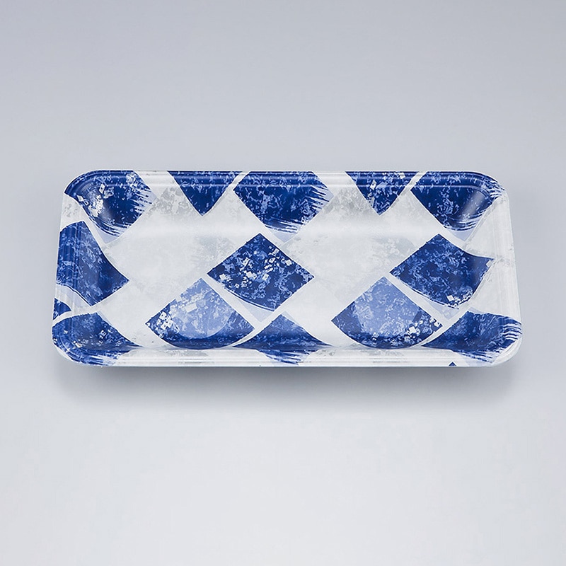 シーピー化成 汎用トレー 新LQ 13-25 氷角紺 100枚/袋(ご注文単位15袋)【直送品】