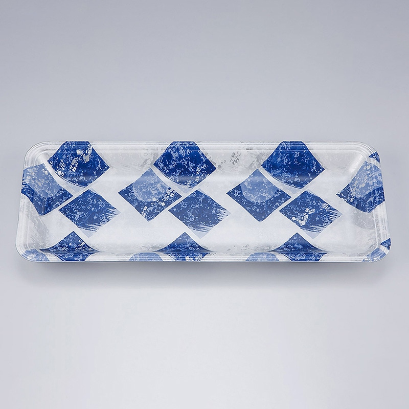 >シーピー化成 汎用トレー 新LU 13-25 氷角紺 100枚/袋(ご注文単位12袋)【直送品】