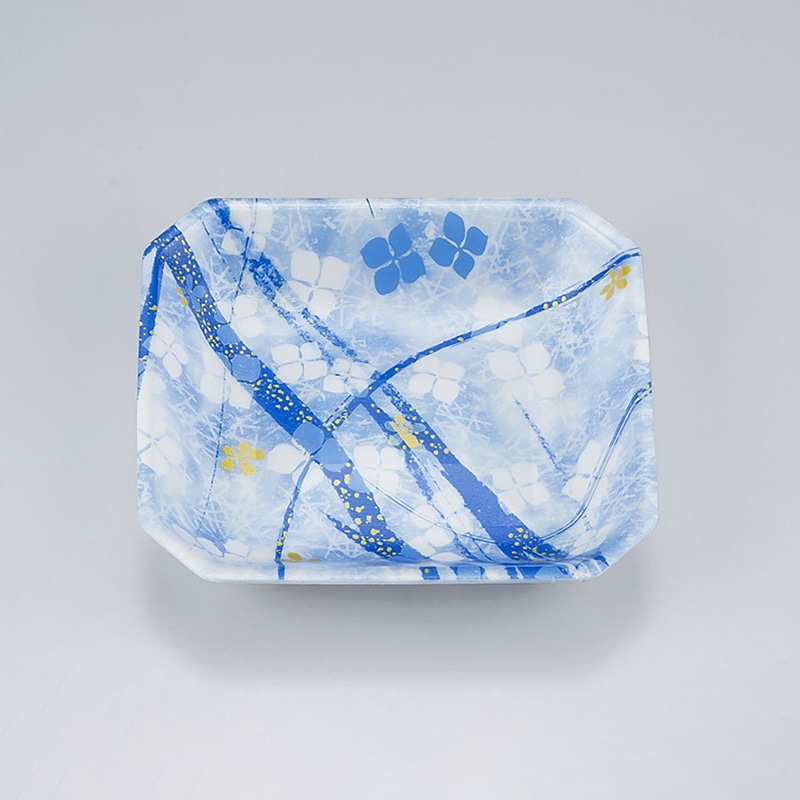 シーピー化成 惣菜用トレー V-惣菜20 よつば青 50枚/袋(ご注文単位60袋)【直送品】