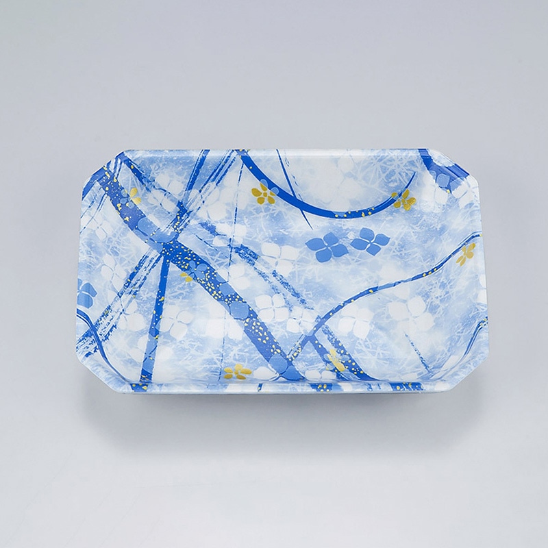 シーピー化成 惣菜用トレー V-惣菜30 よつば青 50枚/袋（ご注文単位50袋）【直送品】