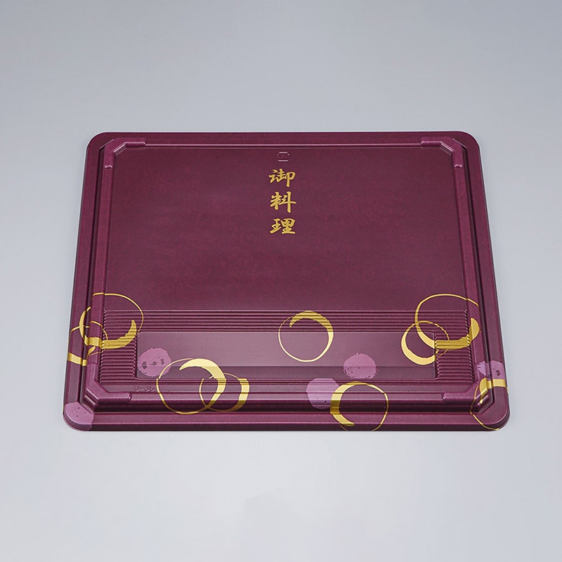 シーピー化成 仕出し容器 共のせ蓋 CU-235 あさか 20枚/袋(ご注文単位10袋)【直送品】