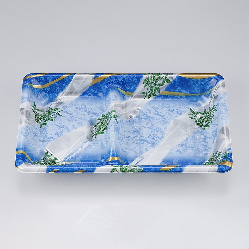 シーピー化成 麺セット容器 SF弁当 本体 57 爽銀青 50枚/袋(ご注文単位12袋)【直送品】