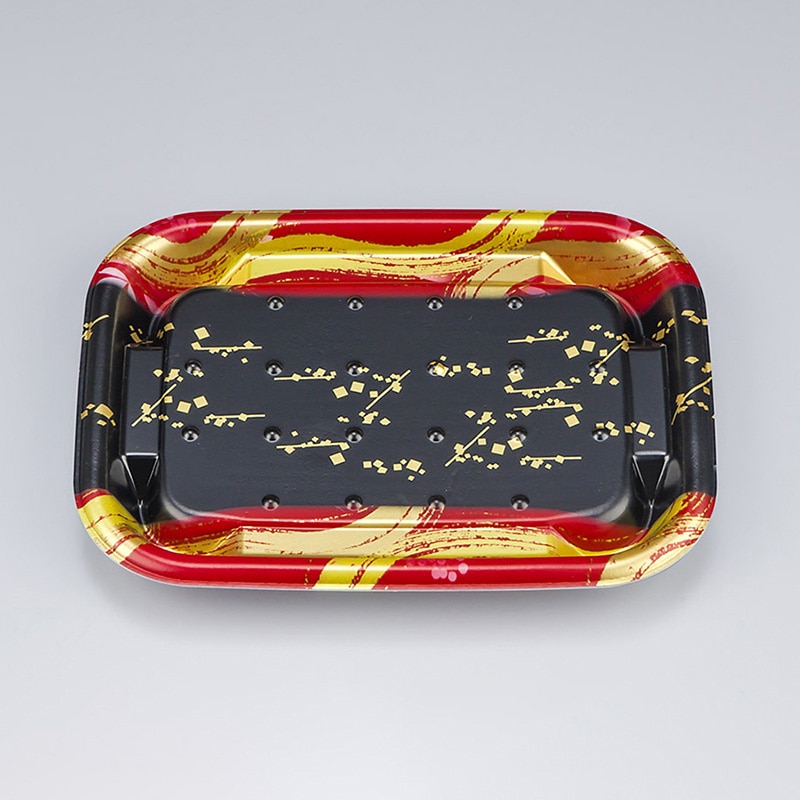 シーピー化成 米飯容器 TNえにし 本体 15 筆蒔絵 50枚/袋(ご注文単位24袋)【直送品】