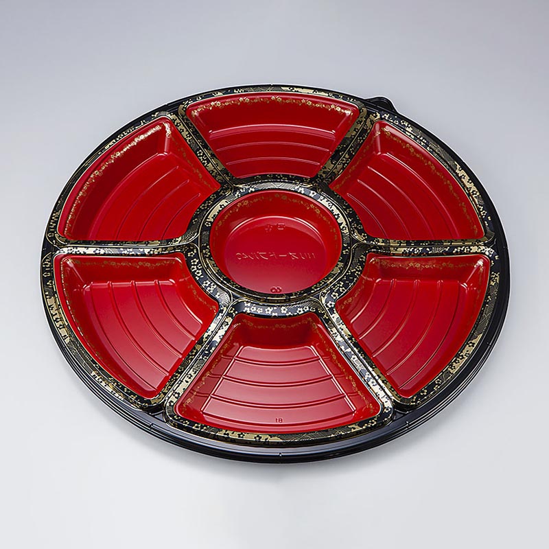 シーピー化成 オードブル容器　NUオードブル　本体 40 山中 10枚/袋（ご注文単位8袋）【直送品】