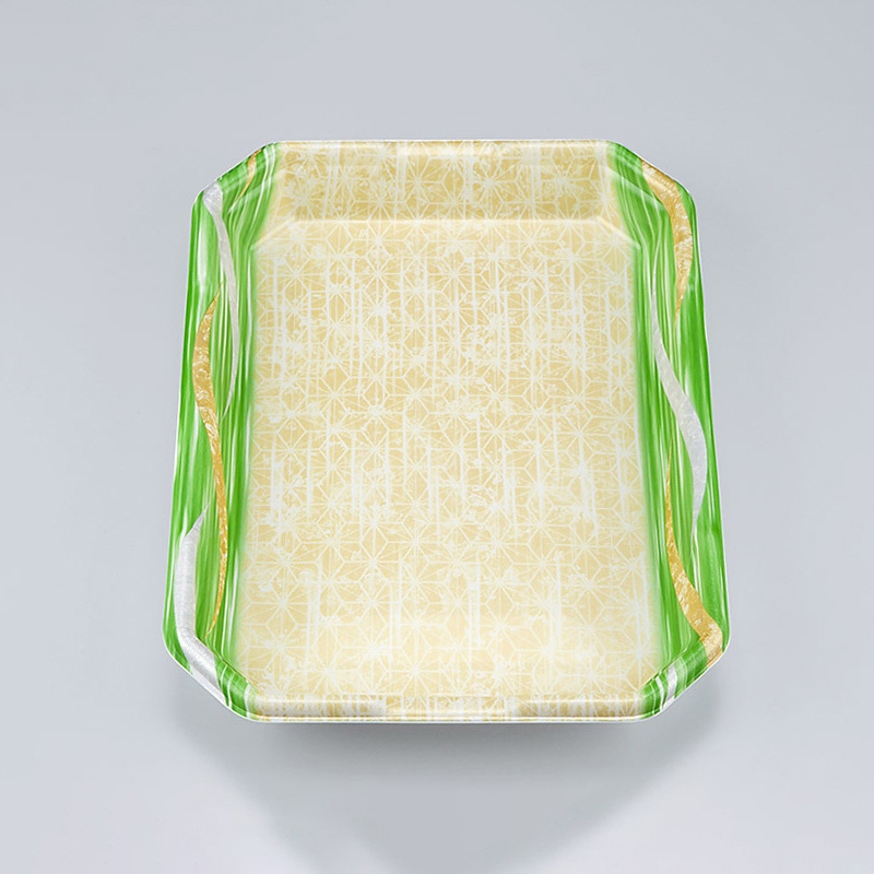 シーピー化成 精肉用トレー L-カク3.5 滝川緑 50枚/袋(ご注文単位6袋)【直送品】