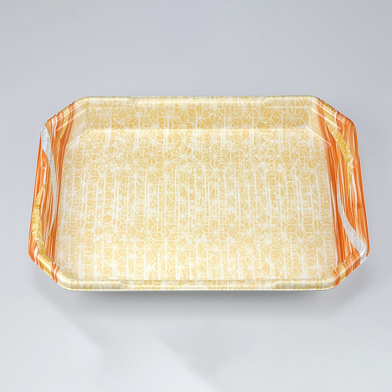 シーピー化成 精肉用トレー L-カク4 滝川橙 50枚/袋(ご注文単位6袋)【直送品】