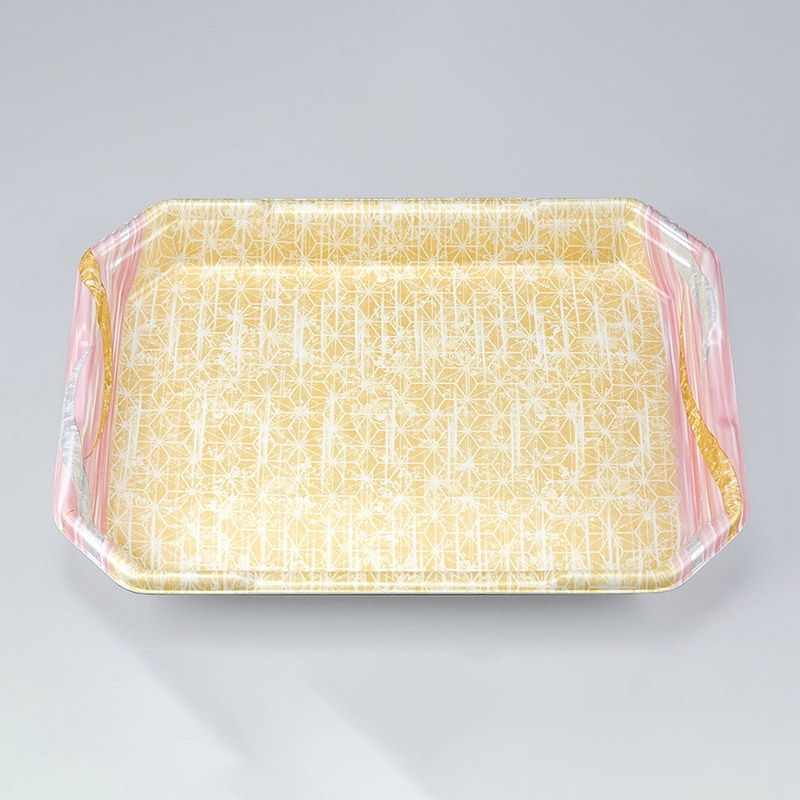 シーピー化成 精肉用トレー L-カク4 滝川桃 50枚/袋(ご注文単位6袋)【直送品】