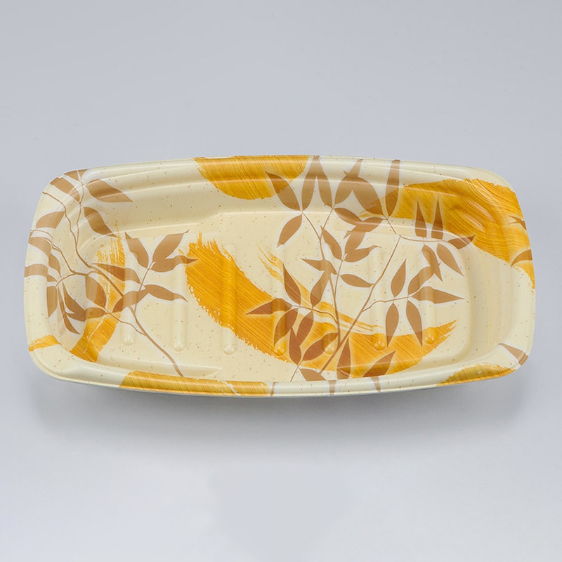 シーピー化成 惣菜容器　TNデリホカ　本体 25-15 月竹橙 50枚/袋（ご注文単位6袋）【直送品】