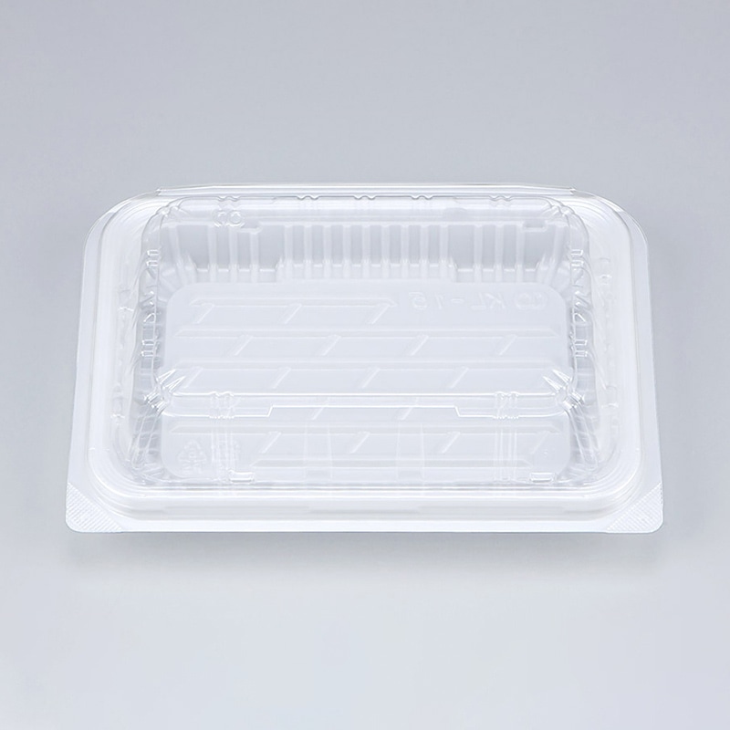 シーピー化成 嵌合フードパック KL-15（N） 白 50枚/袋（ご注文単位24袋）【直送品】