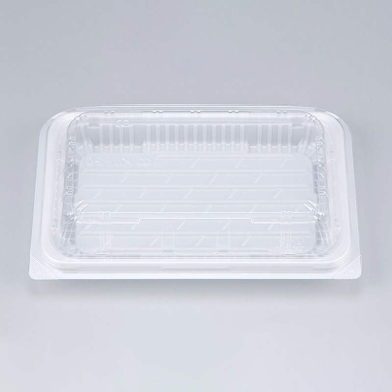 シーピー化成 嵌合フードパック KL-20（N） 白 50枚/袋（ご注文単位24袋）【直送品】