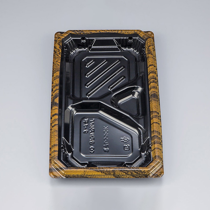 シーピー化成 弁当容器 BFNアルバ 本体 9-1平 グリル 50枚/袋(ご注文単位12袋)【直送品】